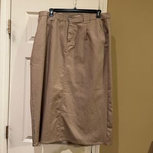 Khaki Skirt